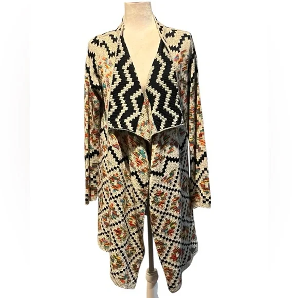 Anthropologie Freeway Open Front Long Cardigan
Aztec Southwestern Size Medium - Picture 1 of 10